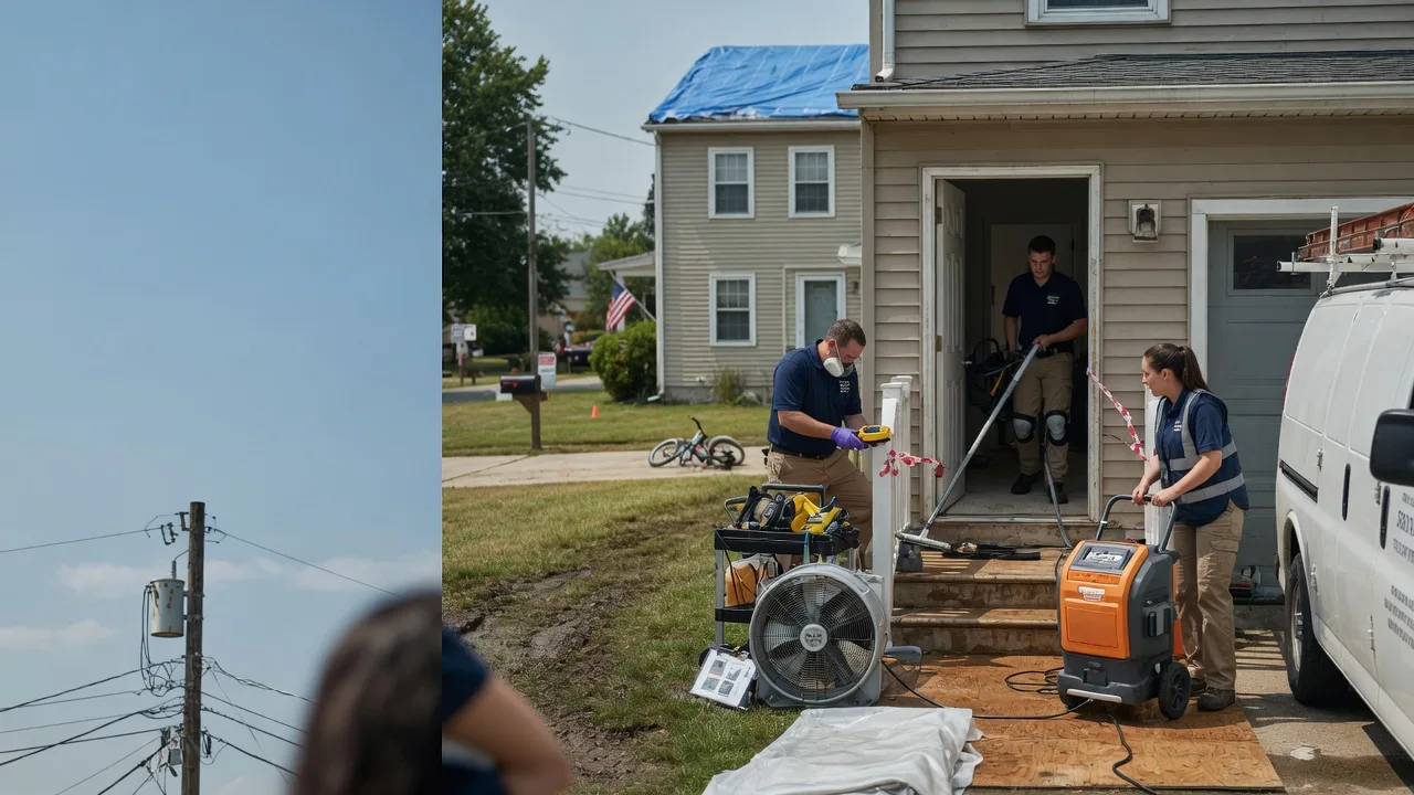 Water Damage Repair in Wheatland, ND near me